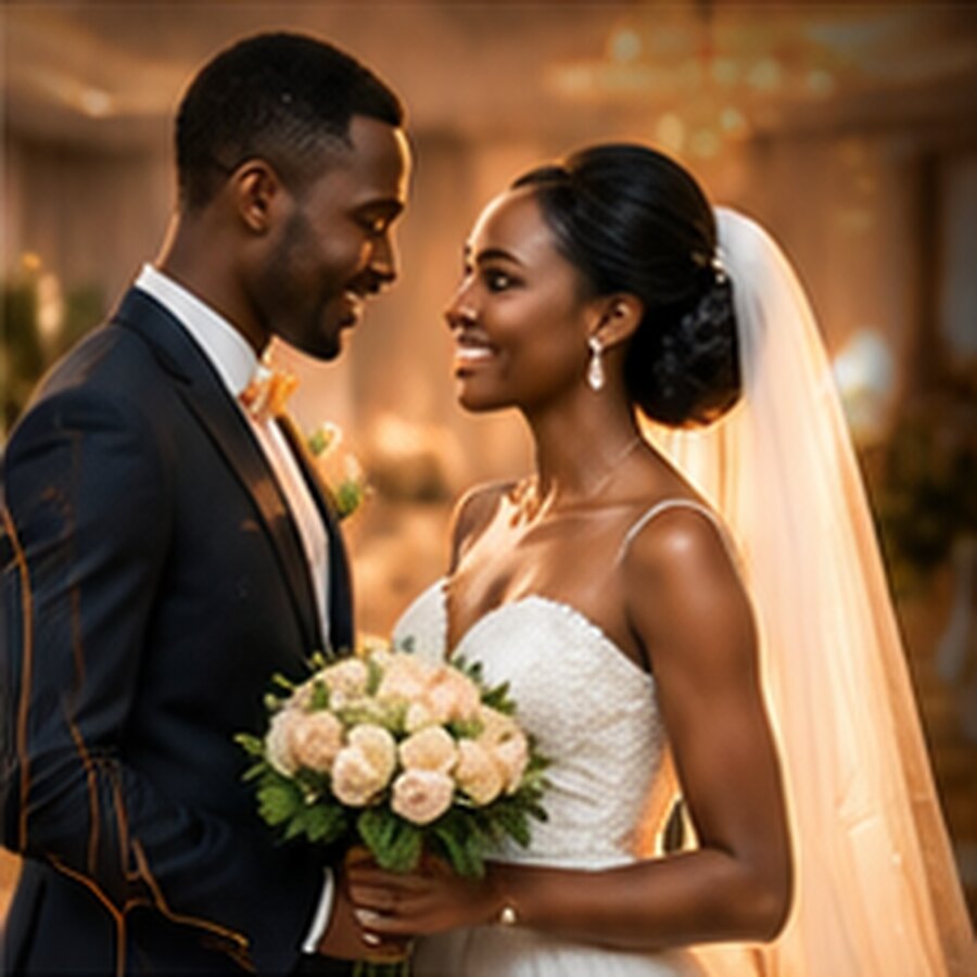 Couple de mariés